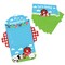Big Dot of Happiness Farm Animals - Fill-In Cards - Barnyard Baby Shower or Birthday Party Fold and Send Invitations - Set of 8